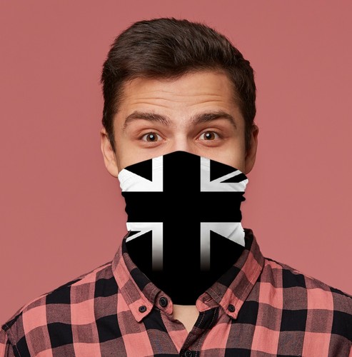 Nero bianco union jack - &,