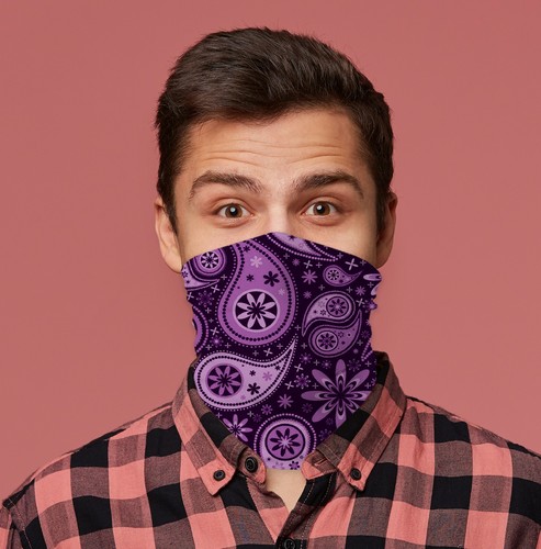 Viola paisley design fascia - viola,
